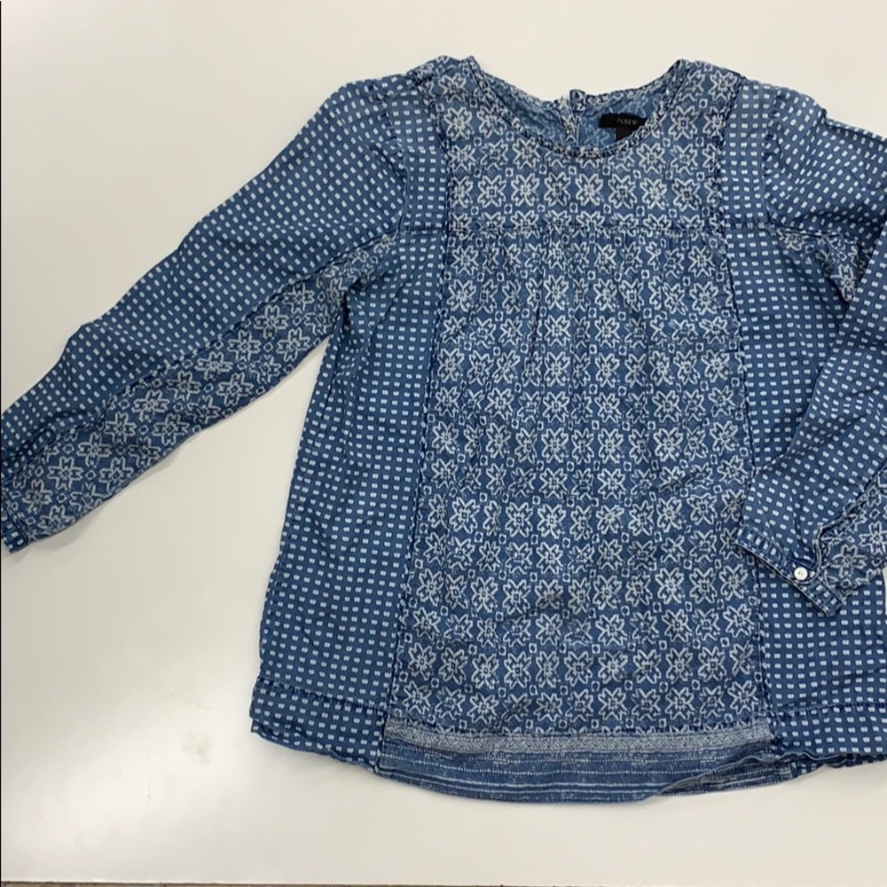 J Crew chambray top